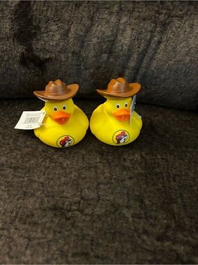Novelty Yellow Cowboy Rubber Ducks Bath Toy - Buc-ee's